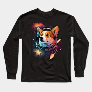 space corgi Long Sleeve T-Shirt